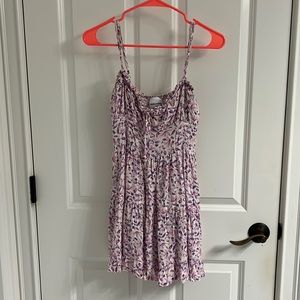 Skylar + Madison Antigua Purple Floral Dress, size large